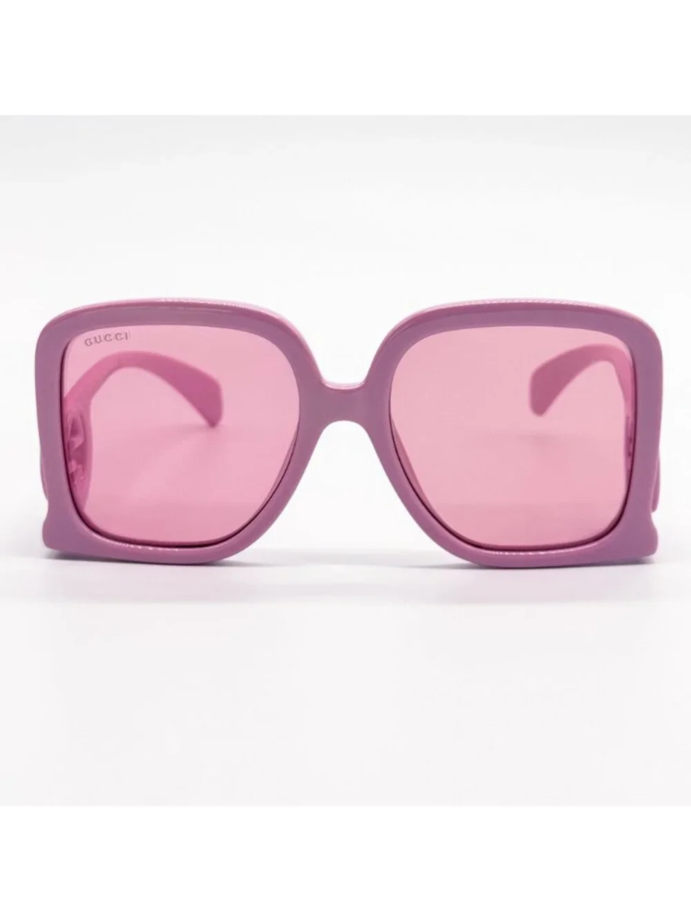 New Gucci Pink Square Women Pink Sunglasses GG1326S 008